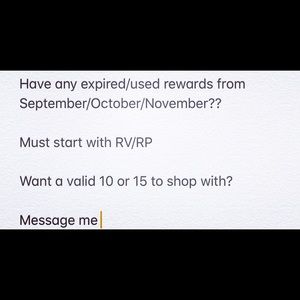 ISO used/expired Victoria Secret Angel Rewards